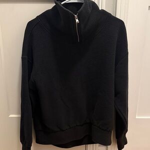 CALIA by Carrie Underwood Charcoal Textured Sweatshirt